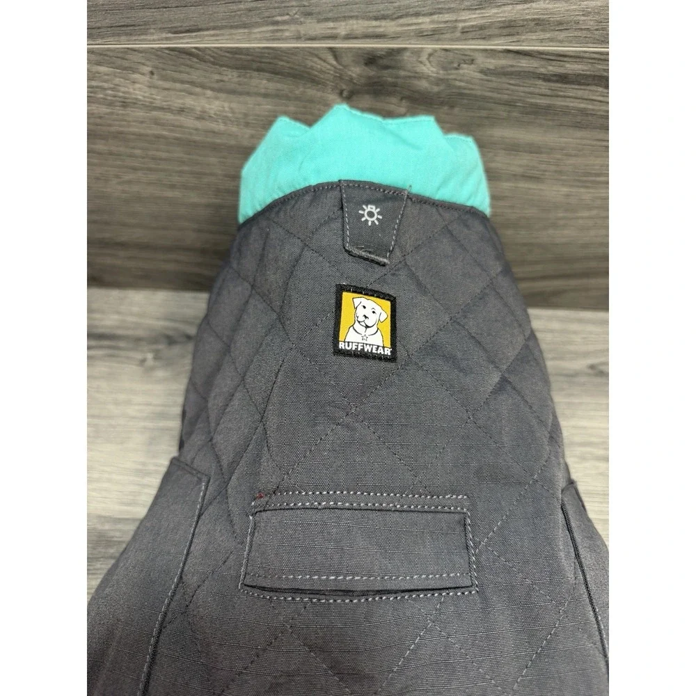 Ruffwear Stumptown Jacket Insulated Dog Coat jacket Sz Small Twilight Grey